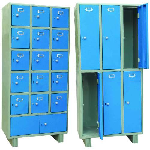 Industrial mobile lockers